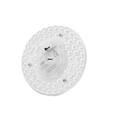 Ø13 cm / 18W LED-inzetstuk met lenzen - Flicker free, instelbare CCT, vervangt G24, cirkelbuizen en compacte buizen
