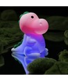 MOCHI Dinosaurus nachtlampje van zachte siliconen - oplaadbaar, kleurwissel + warm wit