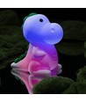MOCHI Dinosaurus nachtlampje van zachte siliconen - oplaadbaar, kleurwissel + warm wit