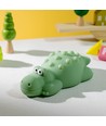MOCHI Krokodil nachtlampje van zachte siliconen - oplaadbaar, kleurwissel + warm wit