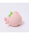 MOCHI Perzik nachtlampje van zachte siliconen - oplaadbaar, touch dimbaar