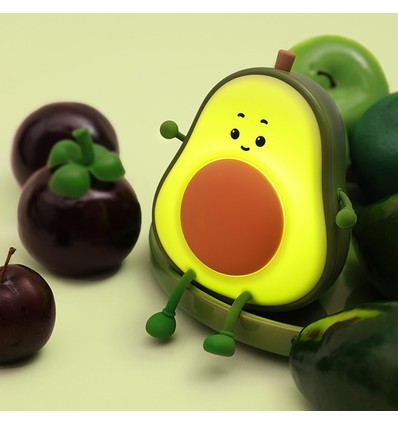MOCHI Avocado nachtlampje - warm/neutraal wit, oplaadbaar