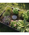 Solar tuinlamp - IP65, schemersensor, grondspies/wandmontage