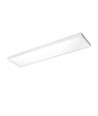 Frame voor 120x30 LED-paneel - Snel te monteren, plastic hoeken, zonder zichtbare schroeven, witte rand