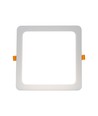 24W 22 x 22 cm LED inbouwpanel - IP54 buiten, gatmaat: 19,5 x 19,5 cm, afmetingen: 22 x 22 cm