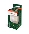E27 5.5W dimbare LED kogellamp - G45, filament