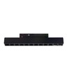 12W SHIFT Basic Lineaire Lamp - 3000K, Zwart, Rooster S, 22cm