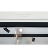 6W dimbaar SHIFT Smart Spot S - 24°, CCT, zwart, Ø35x142x106mm, Zigbee