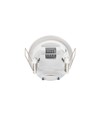 Bewegingssensor voor inbouw - LED-vriendelijk, wit, PIR infrarood 360°, IP20 binnen, 230V, Spectrum