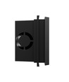 6W inbouw trapverlichting CCT - 3 lichtkleuren, IP54, Zwart, 23 x 8,4 x 5,2 cm, 230V