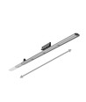 120cm 12-42W OPTIBAR 3-fase tracklight, RA90 - Instelbare CCT en watt, 125lm/W, 90 graden, 5 jaar garantie