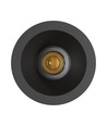 7W LED opbouwspot, CCT - 3 lichtkleuren, Ø9cm, zwart, UGR19, 45° stralingshoek