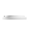 20/30/40W LED CCT plafondlamp - 3 lichtkleuren, Ø33cm, Hoogte: 5cm, IP44, witte rand