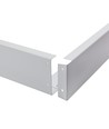 600x600 Algine frame - voor gemonteerd armatuur, opbouwmontage, vast, wit