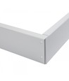 600x600 Algine frame - voor gemonteerd armatuur, opbouwmontage, vast, wit