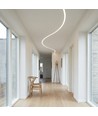 Flexibel stucwerk aluminium profiel voor LED strips - 2 meter, incl. cover