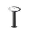 LED Bolderarmatuur 30 cm 9W IP54 Donkergrijs - 230V, 4000K, incl. lichtbron
