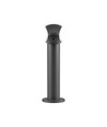 LED Bolderarmatuur 30 cm 9W IP54 Donkergrijs - 230V, 4000K, incl. lichtbron