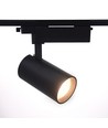 LEDlife RA98 spanningsrail spot 29W - 110lm/w, zwart, 1-fase, 1F2W