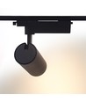 LEDlife RA98 spanningsrail spot 29W - 110lm/w, zwart, 1-fase, 1F2W