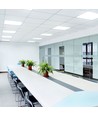60x60 LED-panel, 40W - Hoogte:32mm, 115lm/W, 5 jaar garantie, witte rand