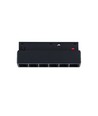 6W SHIFT Basic Grid XS Lineair Armatuur - 11cm, 3000K, Zwart