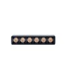 6W SHIFT Basic Grid XS Lineair Armatuur - 11cm, 3000K, Zwart