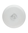 40W neutraal wit 230V 115° IP54 Ø485x70 wit/zwart rond met sensor