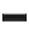 6W Encanta Asymmetric CCT wandlamp - IP54, zwart, 750lm, 3 lichtkleuren, gevel/buiten