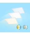 62x62 LED paneel, 25/40/45W - Instelbaar watt en CCT, 144lm/W, UGR19, 5 jaar garantie