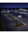 200W LED breedstraler - IP66, IK08, zwart, neutraal wit