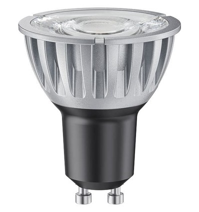 GU10 6,5W dimbare LED-lamp - 10°, 500lm, 2700K, zilveren afwerking