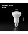 V-Tac E27 8,5W R63 LED lamp - CREE chip, 3000K, 6 jaar garantie