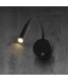 V-Tac 3W LED bedlamp - CREE chip, zwart, wandlamp, warm wit