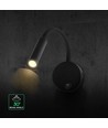 V-Tac 3W LED bedlamp - CREE chip, zwart, wandlamp, warm wit