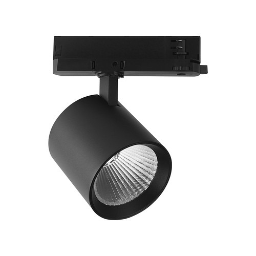 36W 3-fase railspot - CREE chip, zwart, 6400K, 6 jaar garantie