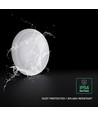 V-Tac 8W/16W/20W LED plafondlamp met sensor en noodverlichting - 135lm/W, IP54, CCT 3-in-1, Bulkhead, Cree chip