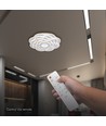 V-Tac 100W LED plafondlamp dimbaar CCT - Wit, incl. afstandsbediening, 3-in-1 kleurwissel