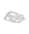 V-Tac 80W LED plafondlamp - CCT 3-in-1, dimbaar, wit, incl. afstandsbediening