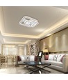 V-Tac 80W LED plafondlamp - CCT 3-in-1, dimbaar, wit, incl. afstandsbediening