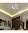 V-Tac 50W LED plafondlamp dimbaar - CCT 3-in-1, grijs, incl. afstandsbediening