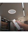 50W LED plafondlamp - CCT, dimbaar, grijs, incl. afstandsbediening