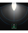 E14 5,5W dimbare LED kaarslamp - Cree chip, 4000K, 6 jaar garantie