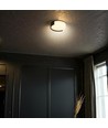 48W LED decoratieve plafondlamp - Ø45cm, 3-in-1 CCT, dimbaar, zwart, incl. afstandsbediening