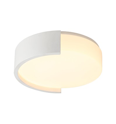 48W LED design plafondlamp - Ø45cm, 3-in-1 CCT, dimbaar, wit, incl. afstandsbediening