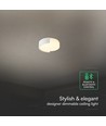 48W LED design plafondlamp - Ø45cm, 3-in-1 CCT, dimbaar, wit, incl. afstandsbediening