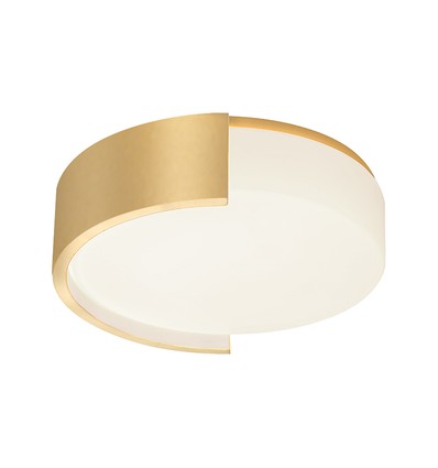 45cm 48W LED design plafondlamp - 3-in-1 CCT, dimbaar, goud, incl. afstandsbediening