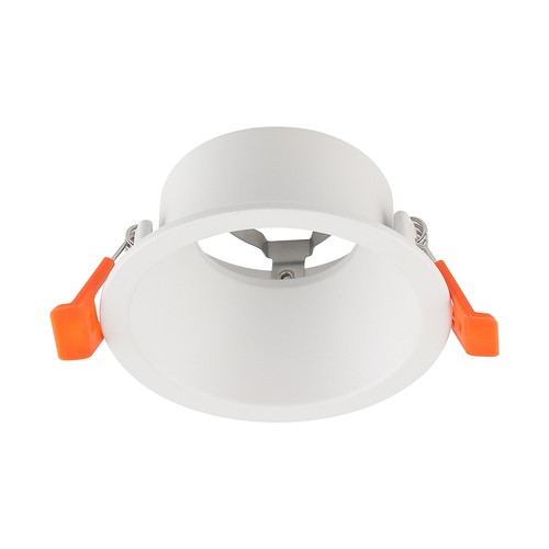 GU10 inbouwspot, anti-verblinding - Rond, wit, Deep Anti Glare, zonder lichtbron