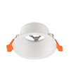 GU10 inbouwspot, anti-verblinding - Rond, wit, Deep Anti Glare, zonder lichtbron