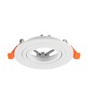 GU10 inbouwspot - Rond, wit, aluminium, zonder lichtbron